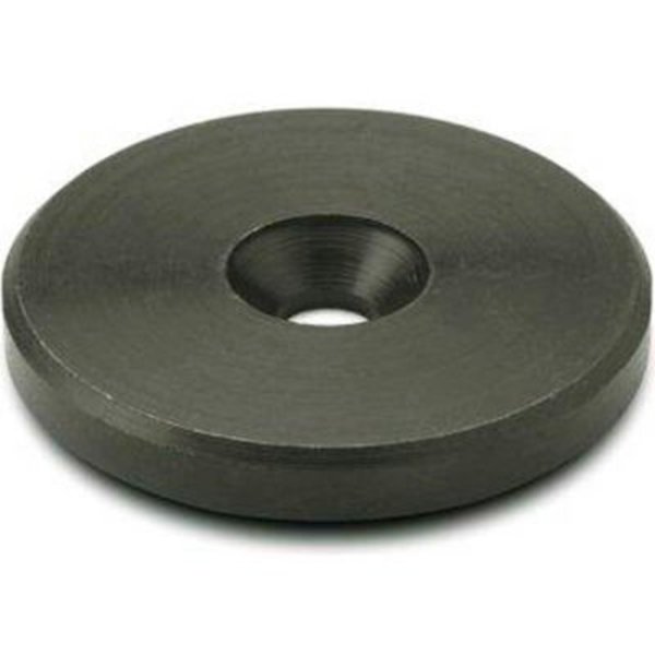 J.W. Winco Countersunk Washer, Fits Bolt Size 5.3 mm Steel, Blackened Finish 25WG43